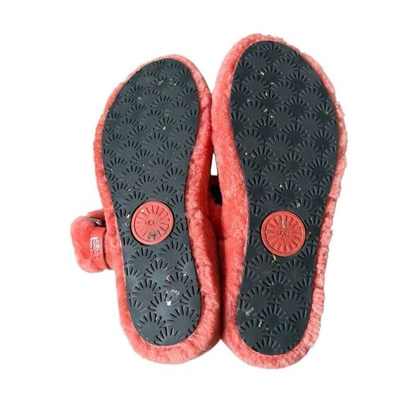 UGG Fuzz Yeah Slippers size 9 Orange - Picture 7 of 11